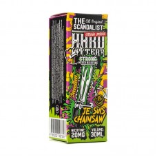 Жидкость The Scandalist Hard Hitters Salt Je Suis Chainsaw Melon Papaya (Дыня Папайя) 2% Strong 30 мл PG 50 | VG 50