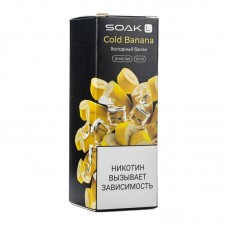 Жидкость SOAK L  Cold Banana (Холодный Банан) 2% 30 мл PG 50 | VG 50