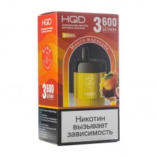 МК Одноразовая электронная сигарета HQD BANG Манго Маракуйя 3600 затяжек