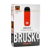 Электронная pod система Brusco minican 2, 400 mAh, Красный