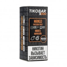 Одноразовая Электронная Сигарета TIKOBAR Mango Passion Fruit 8000 Затяжек