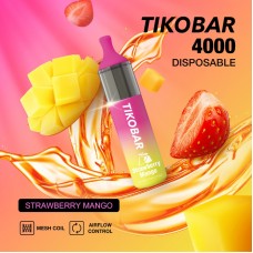 Одноразовая Электронная Сигарета TIKOBAR Starwberry Mango 4000 Затяжек