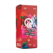 МК Жидкость Rell Salt Bubble Gum With Forest Berries (Жевательная резинка с лесными ягодами) 0% 28 мл PG 50 | VG 50