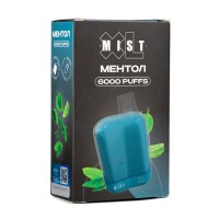 Одноразовая электронная сигарета Mist XL Ментол 6000 затяжек