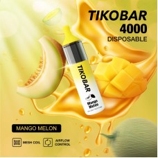 Одноразовая Электронная Сигарета TIKOBAR Mango Melon 4000 Затяжек