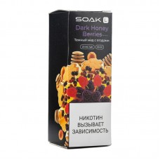 Жидкость SOAK L Dark Honey Berries (Темный Мед С Ягодами) 2% 30 мл PG 50 | VG 50