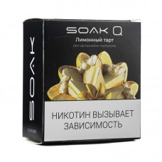 Упаковка сменных картриджей Soak Q Лимонный Тарт 4, 8 мл 2% (Предзаправленный картридж) (В упаковке 2 шт)