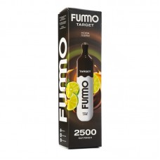 Одноразовая электронная сигарета Fumo Target Cola Lime (Кола лайм) 2500 затяжек