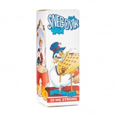 Жидкость Snegovik Salt Strong Bad Dinner (Персиковый пирог) 2% 30 мл