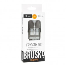 Упаковка Сменных Испарителей Brusko Favostix 1.0 ohm (В упаковке 3 шт)