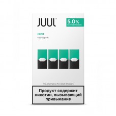 Картриджи JUUL Мята 5% 4 шт