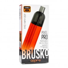 Электронная pod система Brusko Pixel Pro 650 mAh Красный