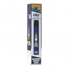 Одноразовая Электронная сигарета City Subway Frankfurt Blueberry Melon (Франкфурт Черника Дыня) 900  затяжек