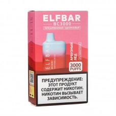 Одноразовая Электронная Сигарета ElfBar Watermelon Ice (Арбузный Лед) 3000 затяжек