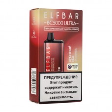 Одноразовая электронная сигарета ElfBar Watermelon Ice (Арбузный лед) 5000 затяжек Ultra