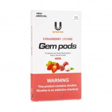 Картриджи для Juul Gem Pods Strawberry Lychee (Клубника личи) 2% 4 шт